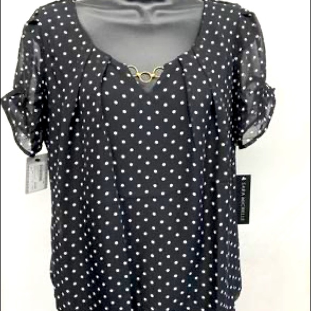 Sara Michelle Polka Dot top